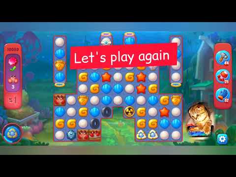 Fishdom 2022, no Boosters,  10059  level  -  прохождение без бустеров,  10059  уровень.