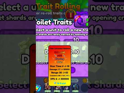 @Mr_D4XO Mythic Traits the New Celestial Titan Colosseus Maximus !! #roblox #ttd #games  #gaming