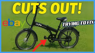 Faulty eBay E-BIKE that CUTS OUT | Can I FIX it?