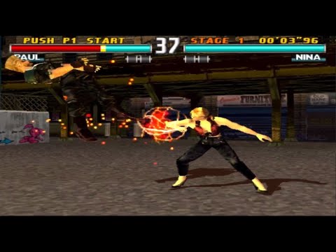 Nina With Julia's Moves Gameplay - Tekken 3 (Arcade Version)