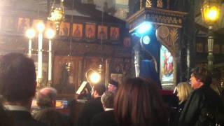 preview picture of video 'Vespers at St. Demetrius, Patriarchate, Constantinople'