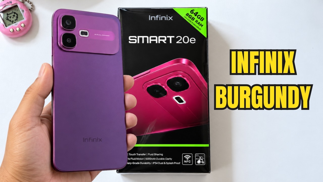 AKHIRNYA INFINIX RILIS HP BARU‼️INFINIX SMART 20E HP BURGUNDY VERSI TERJANGKAU