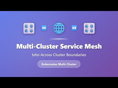 Multi-Cluster Service Mesh with Istio | Kubernetes Tutorial for Beginners