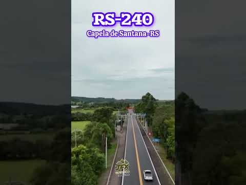 RS-240 em Capela de Santana-RS no Vale do Caí #valedocai #tirolesa #riocai #gramado #felizrs #csg