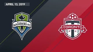 Seattle Sounders FC vs. Toronto FC | HIGHLIGHTS - April 13, 2019