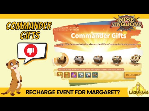New recharge event for Margaret I - is it worth? | Rise of Kingdoms!