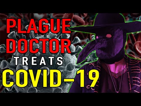 Plague Doctor Treats Coronavirus