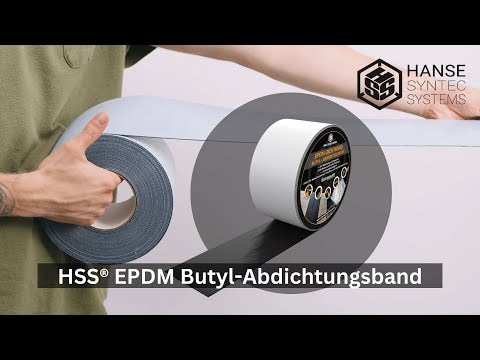 Hanse Syntec Systems EPDM Butylband Abdichtungsband - Produkttrailer