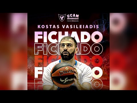 Kostas Vasileiadis • The Sniper - 2022 Best Plays & Highlights - UCAM Murcia