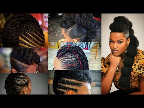 Most Stunning Mohawk Braided hair hairstyles With...