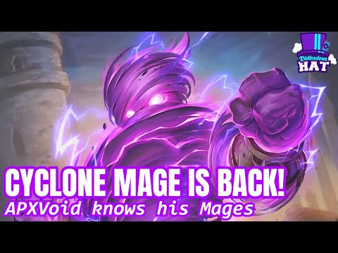 [STANDARD] CYCLONE MAGE IS BACK?! - APXVoid knows his Mages - RidiculousHat Hearthstone