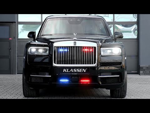 Rolls-Royce Cullinan BUNKER (2022) - $1M Armored Ultra-Luxury SUV by Klassen!