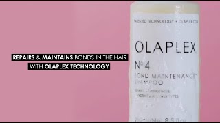 How to use OLAPLEX No. 4 Bond Maintenance Shampoo and OLAPLEX No. 5 Bond Maintenance Conditioner