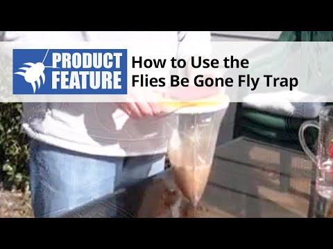  Flies-Be-Gone Fly Trap Review Video 