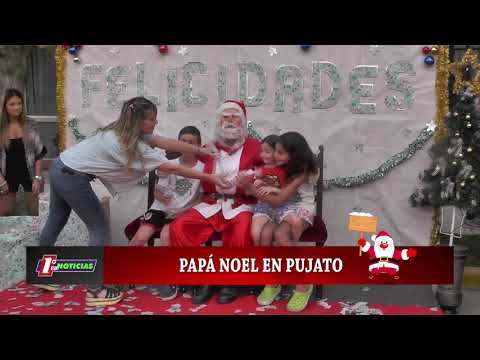 PAPÁ NOEL ESTUVO EN PUJATO