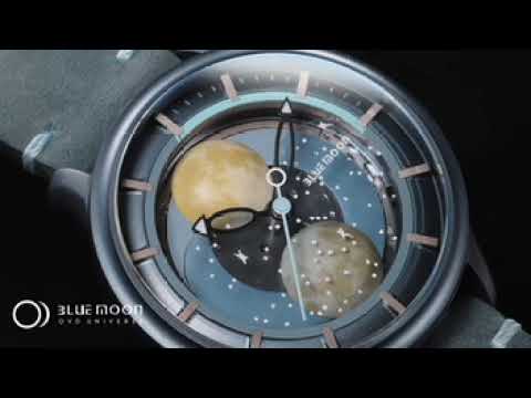 The Blue Moon inspired watch by OVD