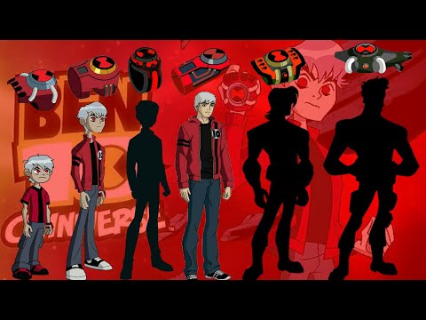 Albedo all versions with different omnitrix (Ben 10) Fan made