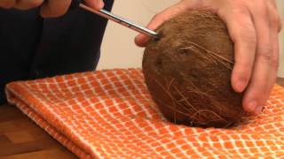How To Crack a Coconut