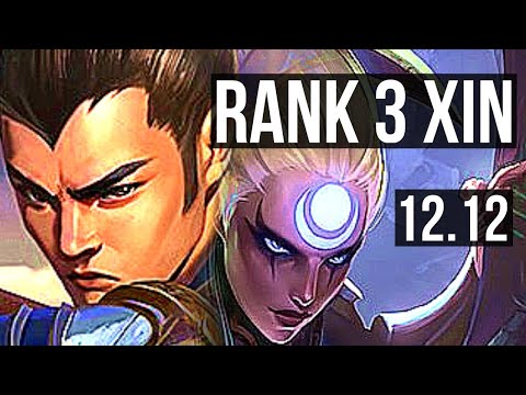XIN vs DIANA (JNG) | Rank 3 Xin, 8/3/12, Rank 11, Dominating | EUW Challenger | 12.12