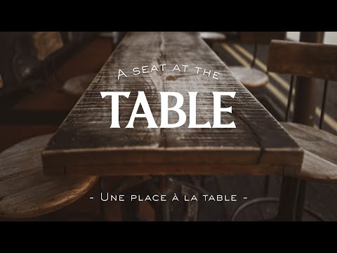 A Seat At The Table « Une Place À La Table » | Alicia Ricard