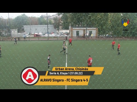 (Goluri) ALRAVO Sîngera - FC Sîngera 4-5 (17.09.2022) Seria A, etapa 1