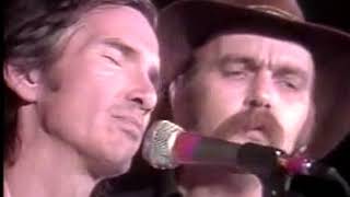 Townes Van Zandt &amp; Blaze Foley sing &#39;Snowin&#39; on Raton&#39; 1984
