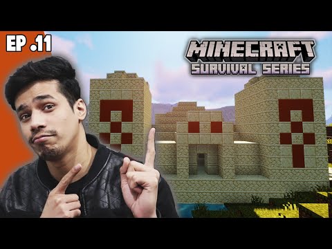 Looting Desert Temple | Minecraft Survival Series Episode 11