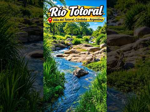 Rio Totoral, Villa del Totoral, Córdoba - Argentina