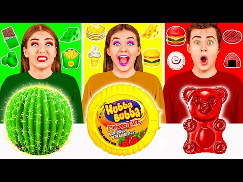 Food of The Same Colors Challenge | Edible Battle by Fun Challenge