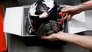 Unboxing HJC RPHA 11 Venom 2 MC-1