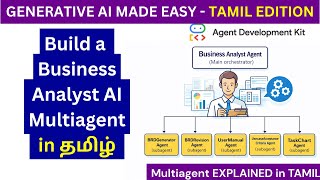 How to build AI agents from scratch in Tamil | Agentic AI | Google ADK | Generative AI in Tamil
