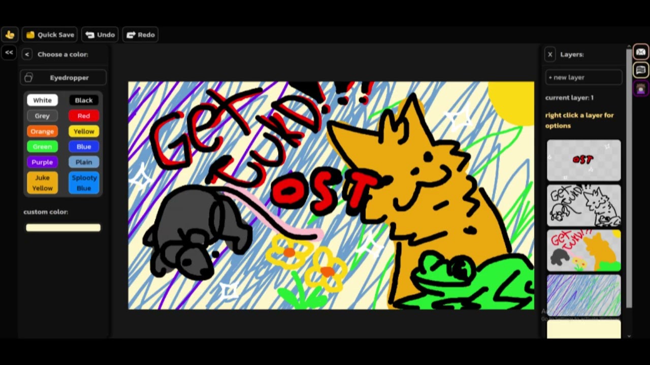 Getjuked OST: Feels like drawing KITTIES!!!