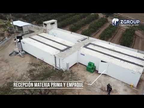 PLANTA DE PROCESO MODULAR PARA EXPORTACION MARITIMA