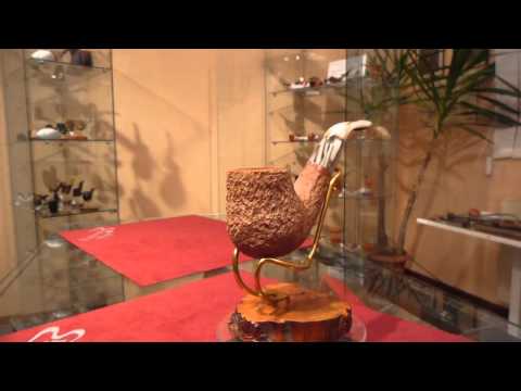 Pipa in radica bent fatta a mano - www.paronellipipe.it