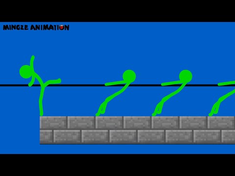 Stickman VS Minecraft: Squid Game - Short animation part 4