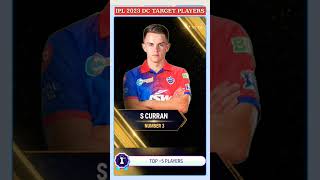 5 Players Delhi Capitals set to target in ipl 2023 | DC target players 2023 | #shorts #youtubeshorts