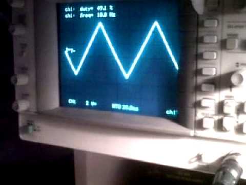 0036: Function Generator 2 channel based on ICL8038 chip: 2 triangoli