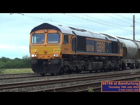 66768 at Bamfurlong - 16th July 2020