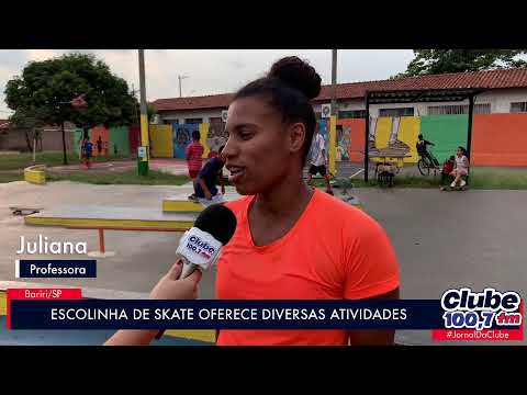 BARIRI: ESCOLINHA DE SKATE OFERECE DIVERSAS ATIVIDADES