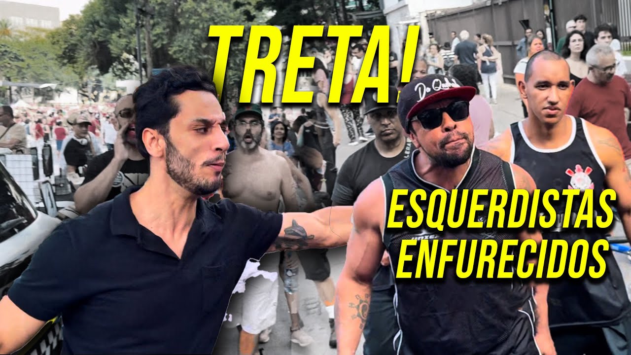 ENFRENTEI UMA LEGIÃO DE PETISTAS ENFURECIDOS NA MANIFESTAÇÃO "SEM ANISTIA"