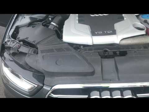 AUDI A4 SLINE  (s4 rep) 2.7 DIESEL  2010  ENGINE BAY.