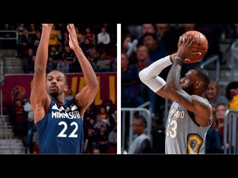 Cavaliers and Timberwolves Combine for NBA-Record 40 Made 3s | February 07, 2018