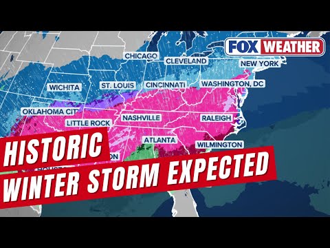 Historic Winter Storm: 200M+ In Path Of Dangerous Snow, Ice With First Impacts In Less Than 24 Hours