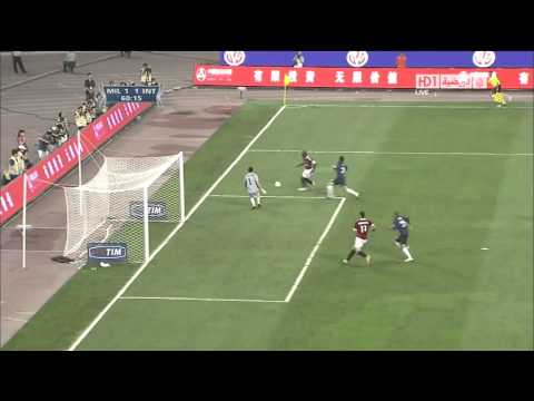 Ibrahimovic Goal Ac.milan  Vs inter - 06/08/2011 D'supercoppa