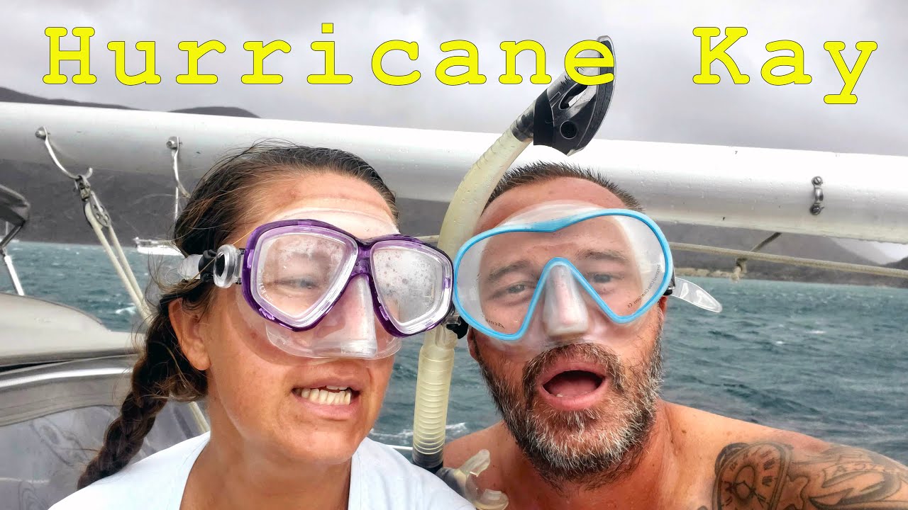 Sobreviviendo al huracán Kay. ¡Anclados durante un huracán! Navegando en el Mar de Cortés. Ep.41