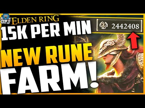 Elden Ring: 15k Per Min NEW RUNE FARM - East & Fast RUNE Farming Method - How To Earn Runes Fast