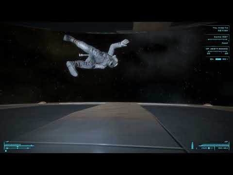 What happens if you jump off the spaceship - Fallout 3: Mothership Zeta