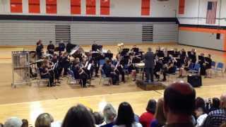 Davie High Symphonic Band Fall Concert 2014 - &quot;Across the Great Divide&quot;