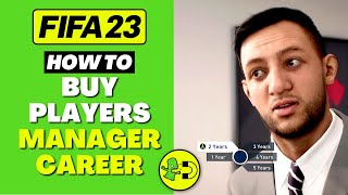 FIFA 23 How to Buy Players Manager Career