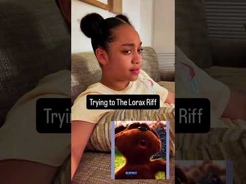 Trying THE LORAX Riff Challenge